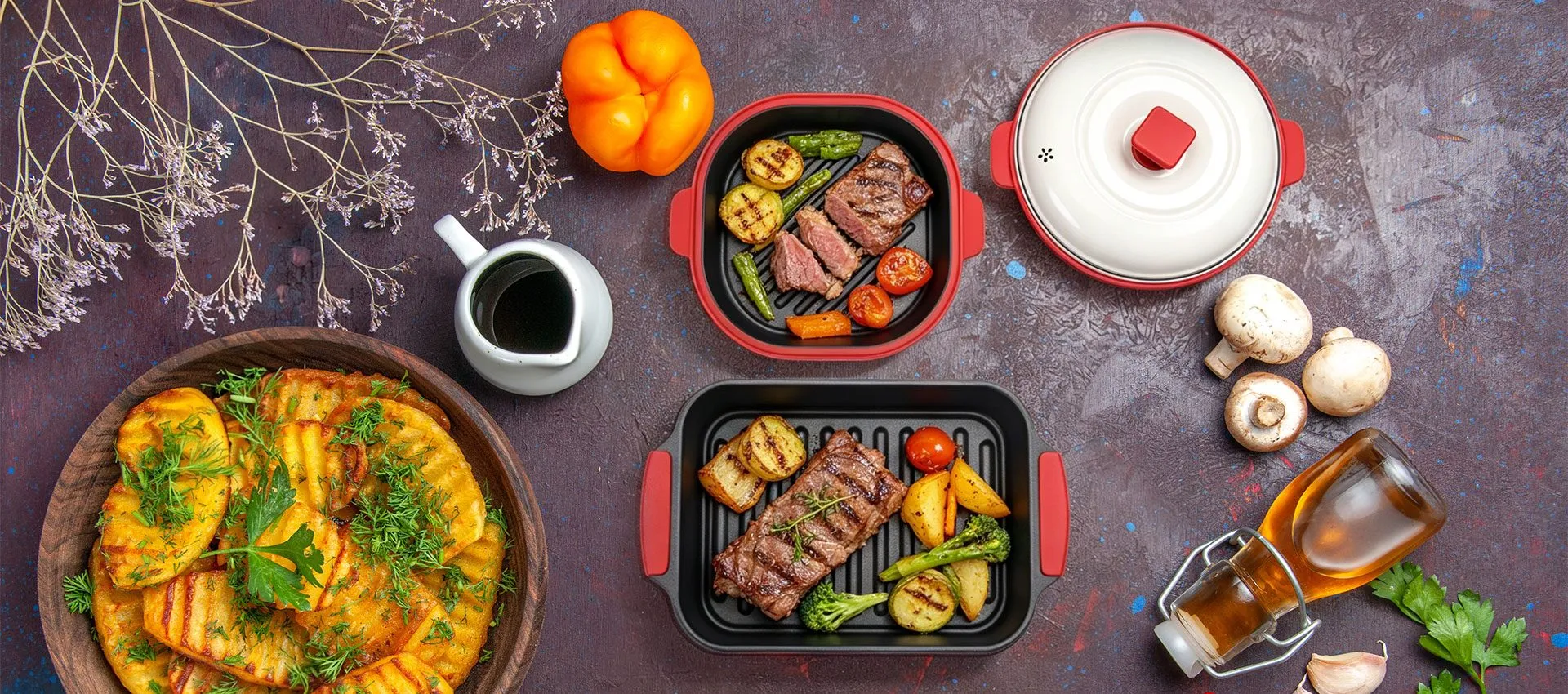 Fornitore cinese affidabile di grill a microonde multi-pentola