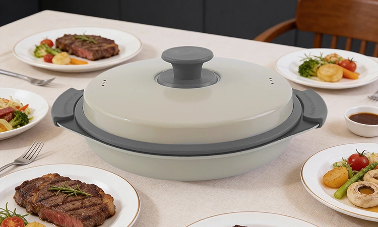 Multipentola con grill a microonde